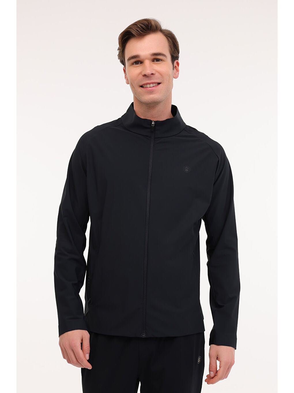 ML CRIS 18NS284 5FX Siyah Erkek Eşofman Üstü-4