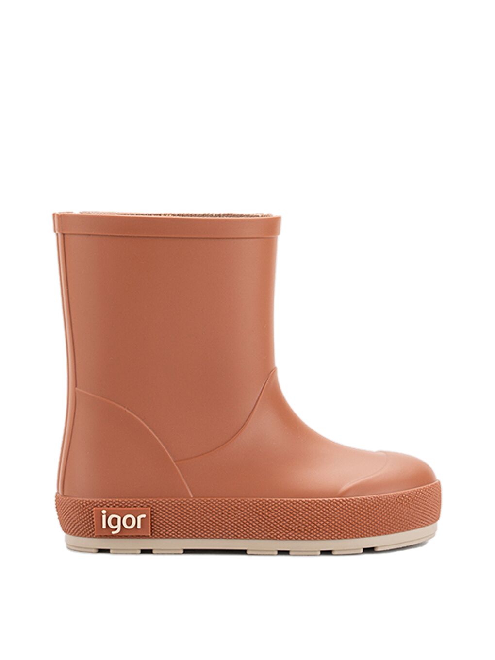 Kahverengi W10294 YOGI DK Kiremit Kız Çocuk Yağmur Çizmesi-1