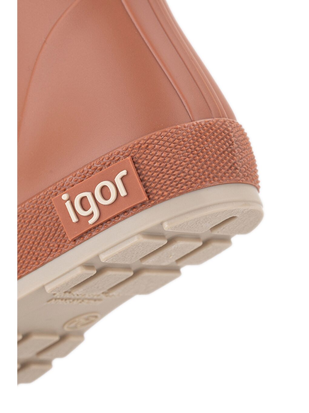 Kahverengi W10294 YOGI DK Kiremit Kız Çocuk Yağmur Çizmesi-4