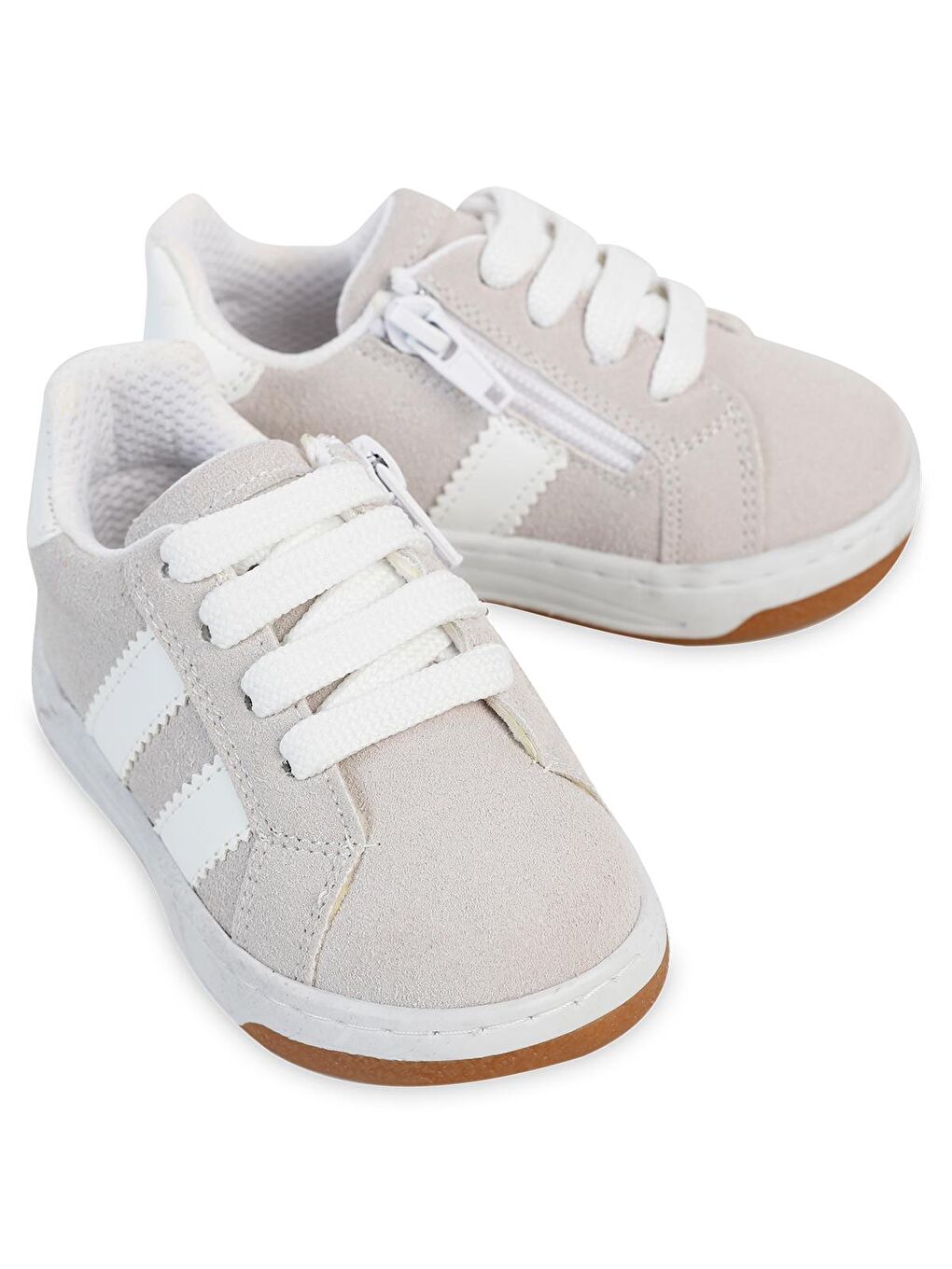 Erkek Çocuk Spor Ayakkabı 21-25 Numara Gri-4