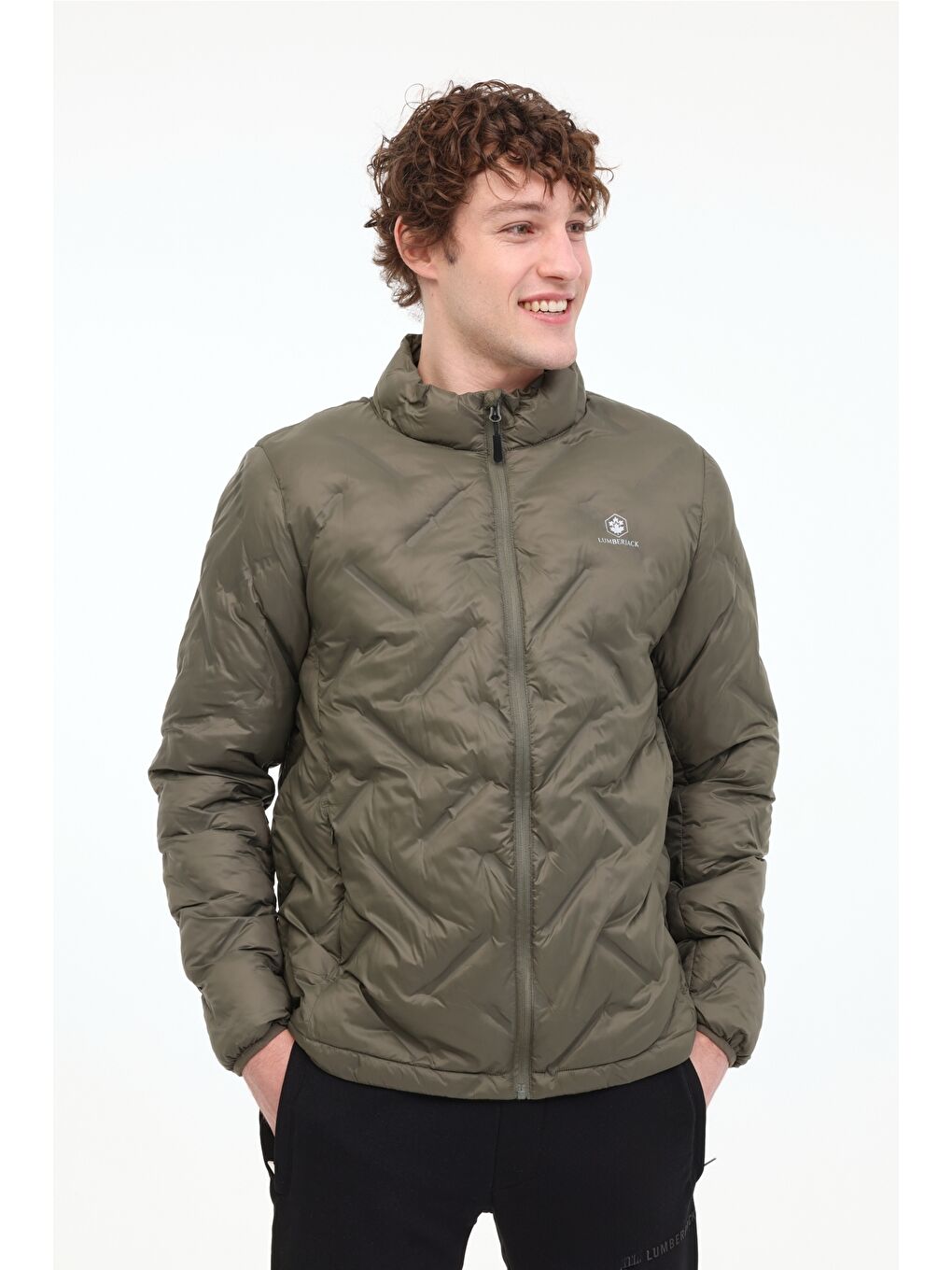 ML ARTHUR 1CT768 5FX Haki Erkek Mont-4