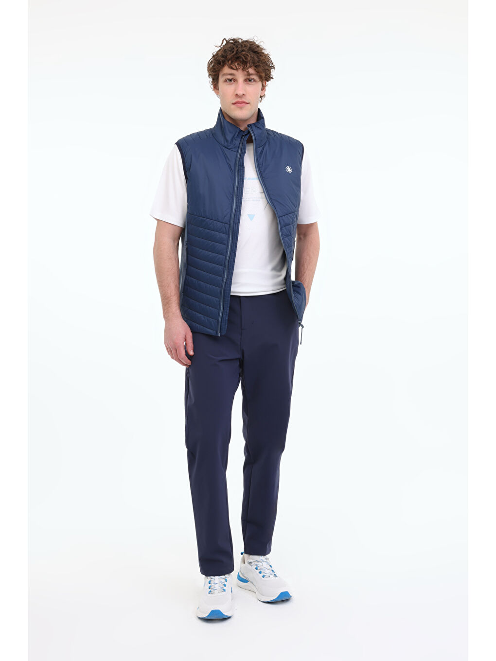 ML 4GTHT061 5FX Mavi Erkek Yelek-2