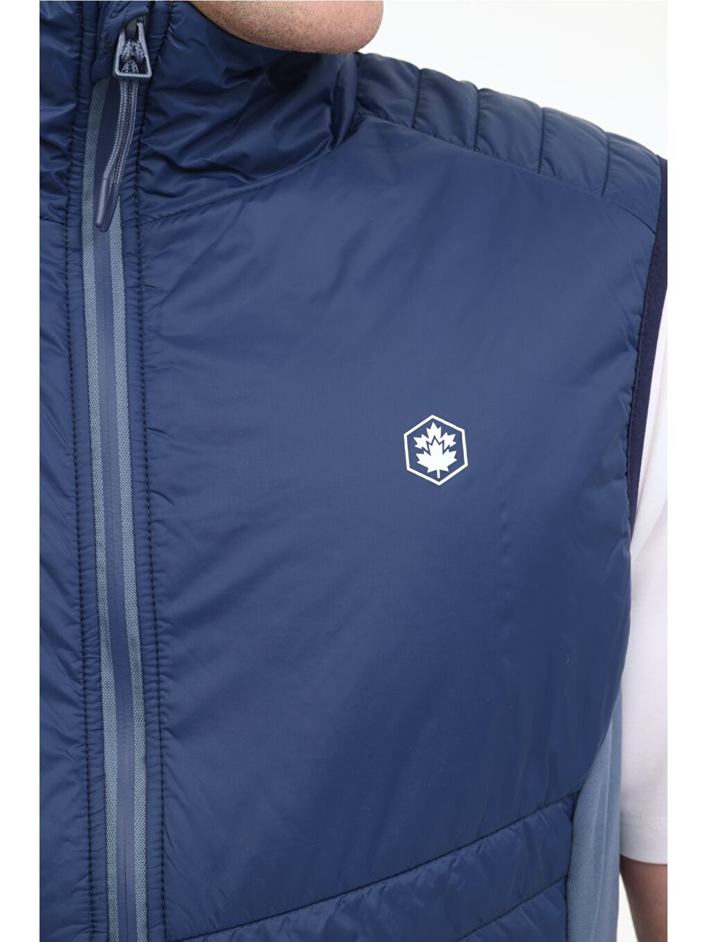 ML 4GTHT061 5FX Mavi Erkek Yelek-3