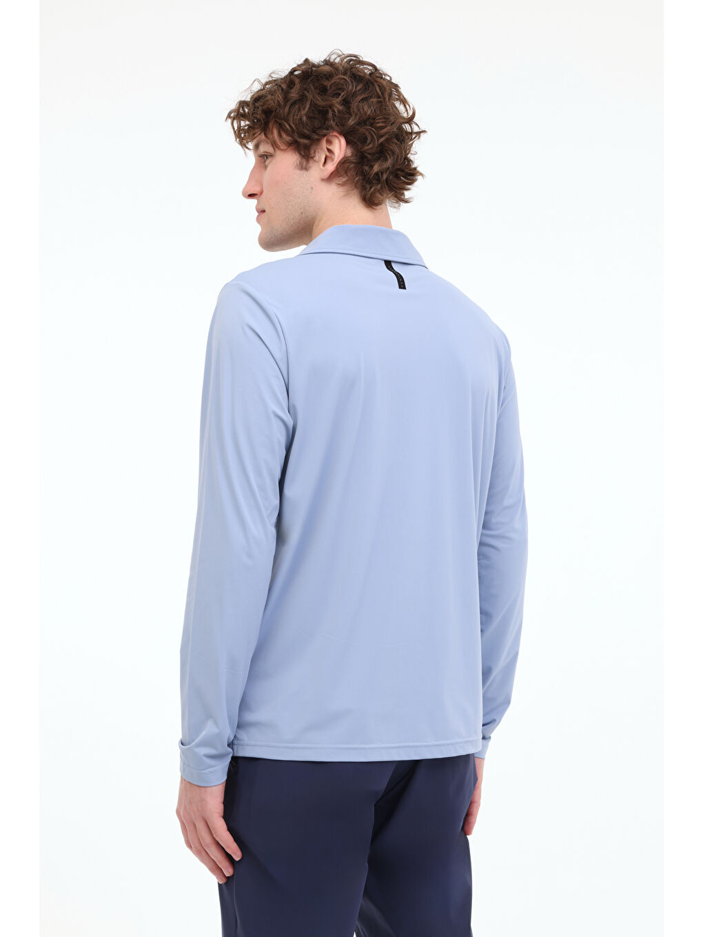 ML ALSEN 15ELG2-450 5FX Mavi Erkek Uzun Kol Tişört-1