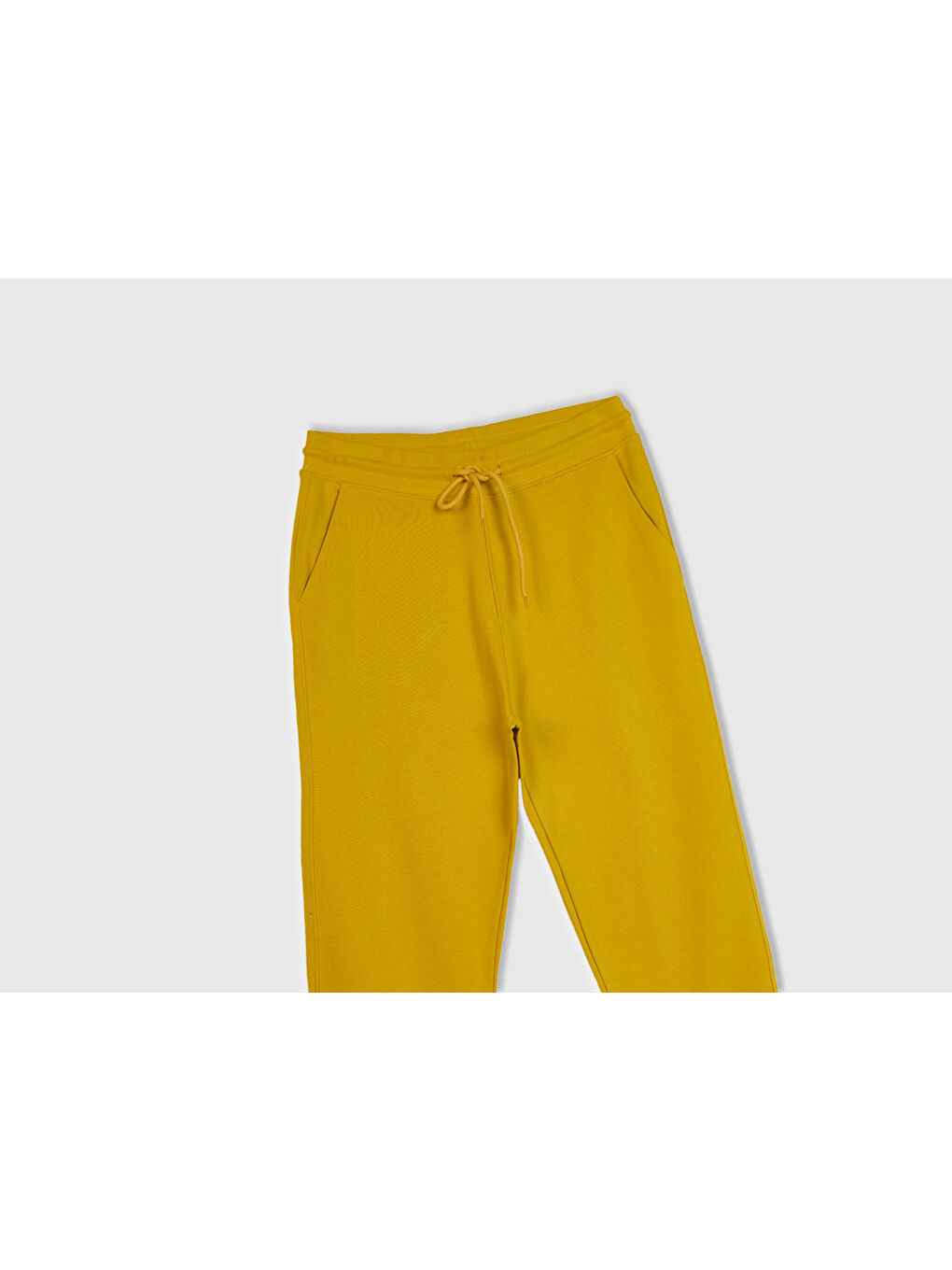 Sarı Erkek Hardal Basic Eşofman Altı-2