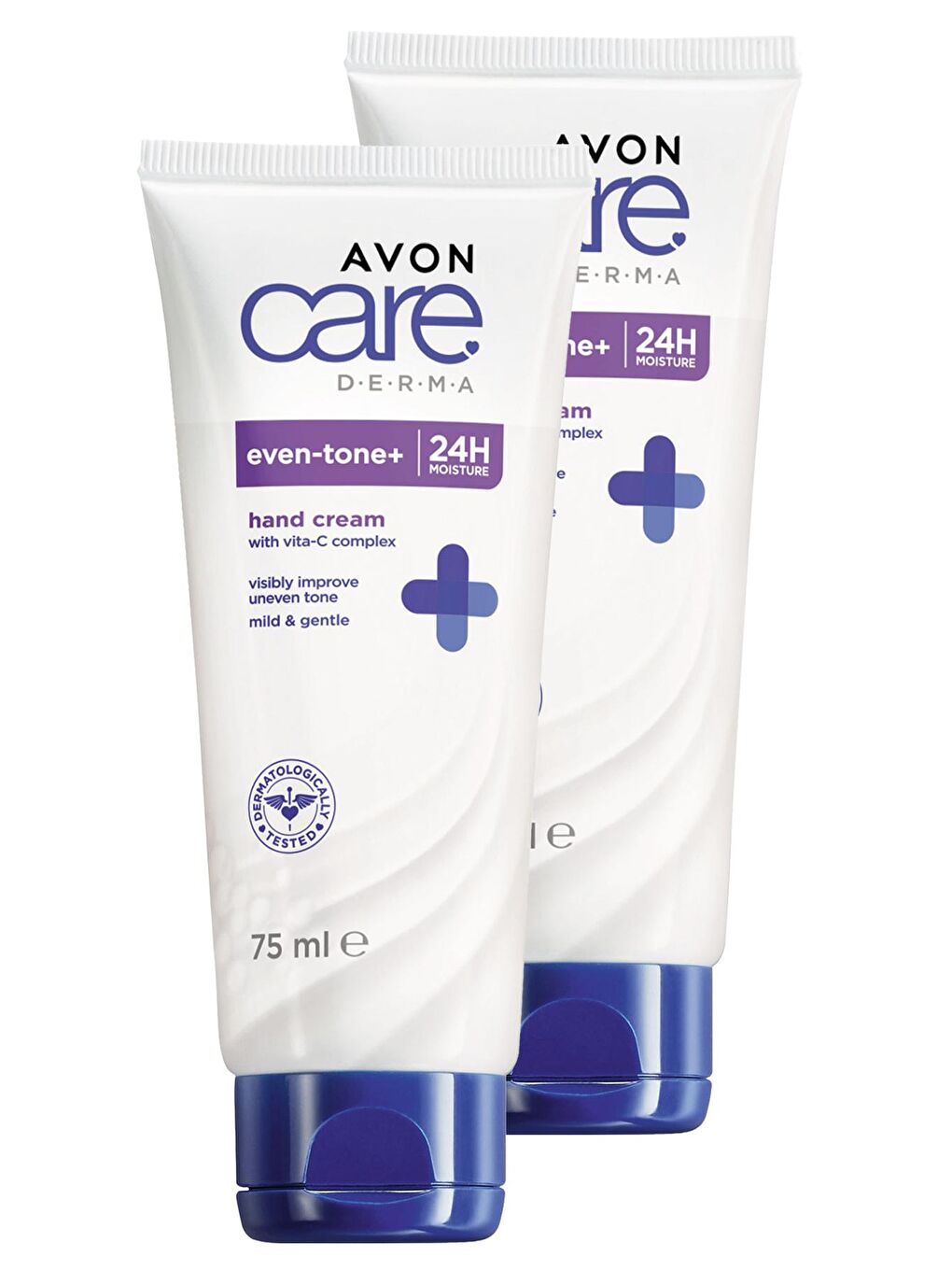 AVON Renksiz Care Derma Even Tone Cilt Tonu Beyazlatıcı El Kremi 75 Ml. İkili Set