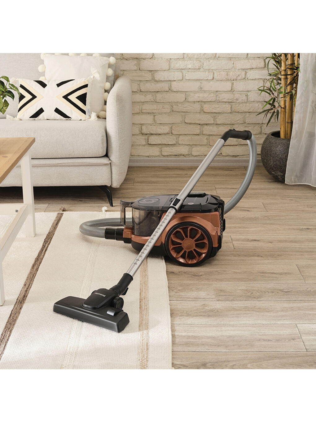 Dustroyer 1255H Yatay Süpürge Bakır