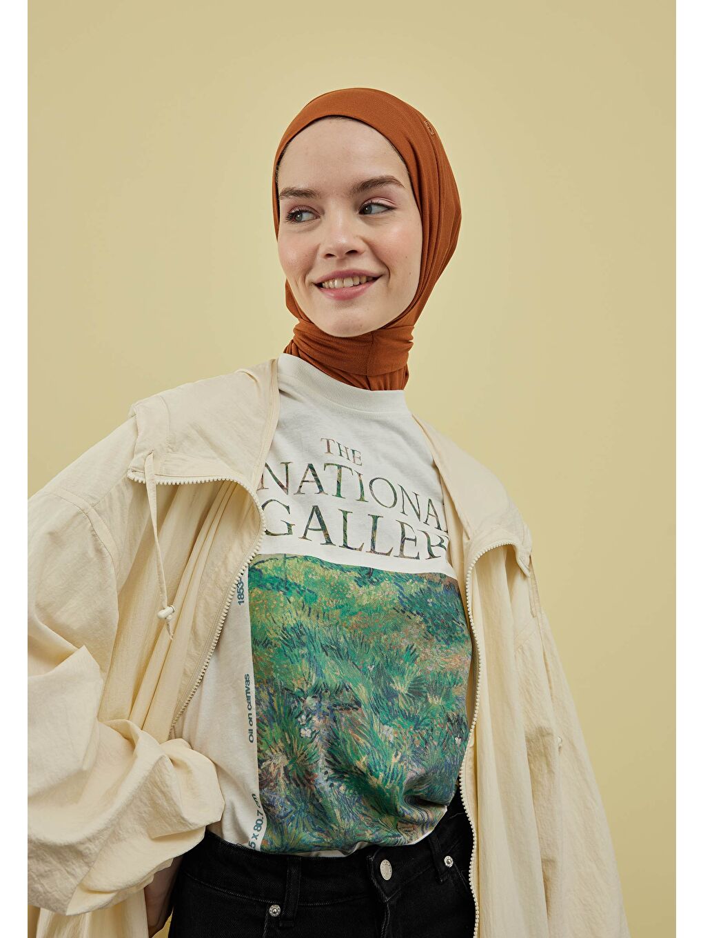 Sarı Athletıc Hıjab Bronz