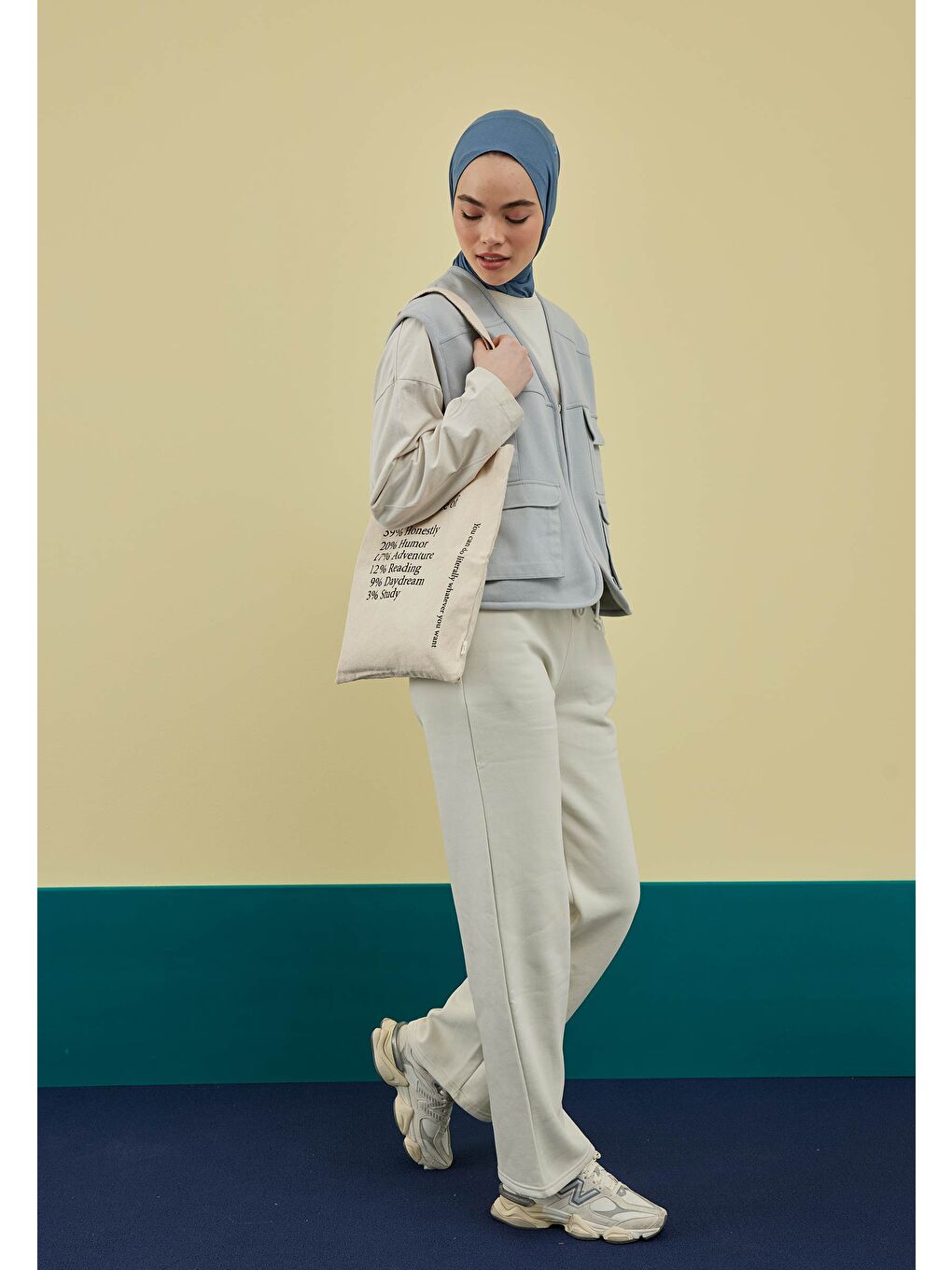 Lacivert Athletıc Hıjab İndigo-1