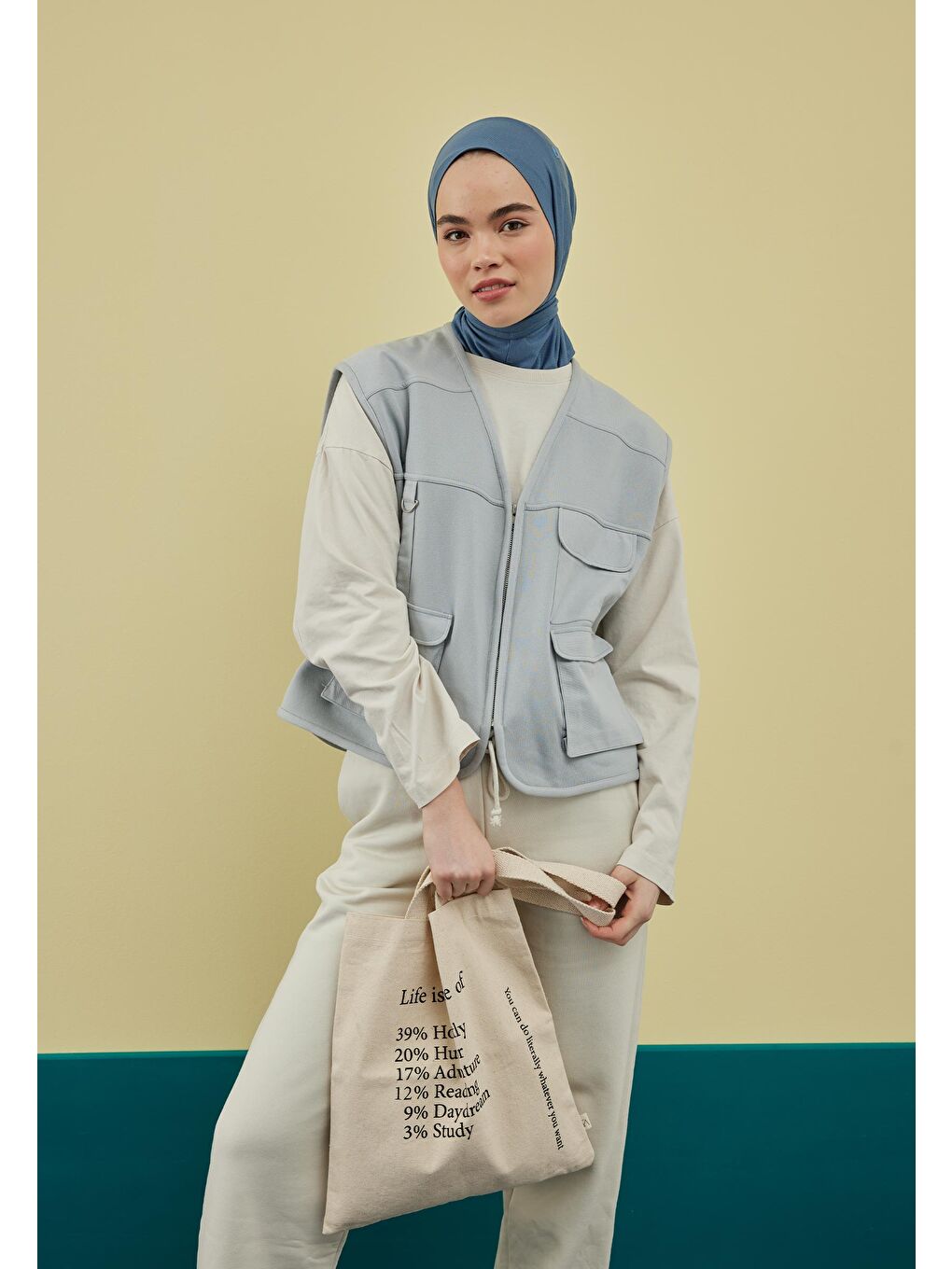 Lacivert Athletıc Hıjab İndigo-2