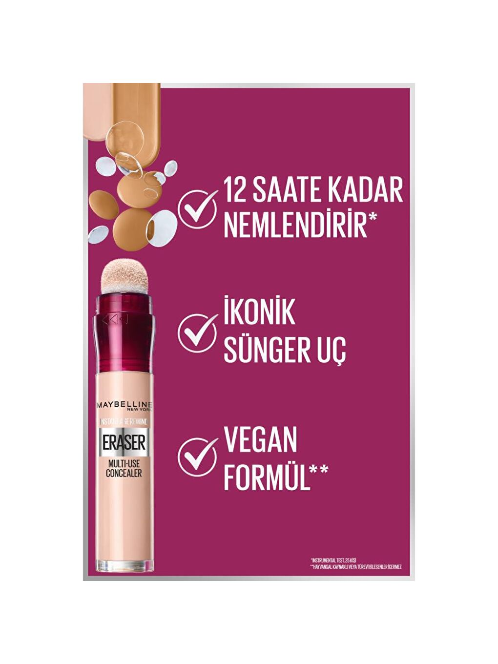 MAYBELLINE NEWYORK Nude Instant Anti Age Eraser Kapatıcı - 03 Fair - 5