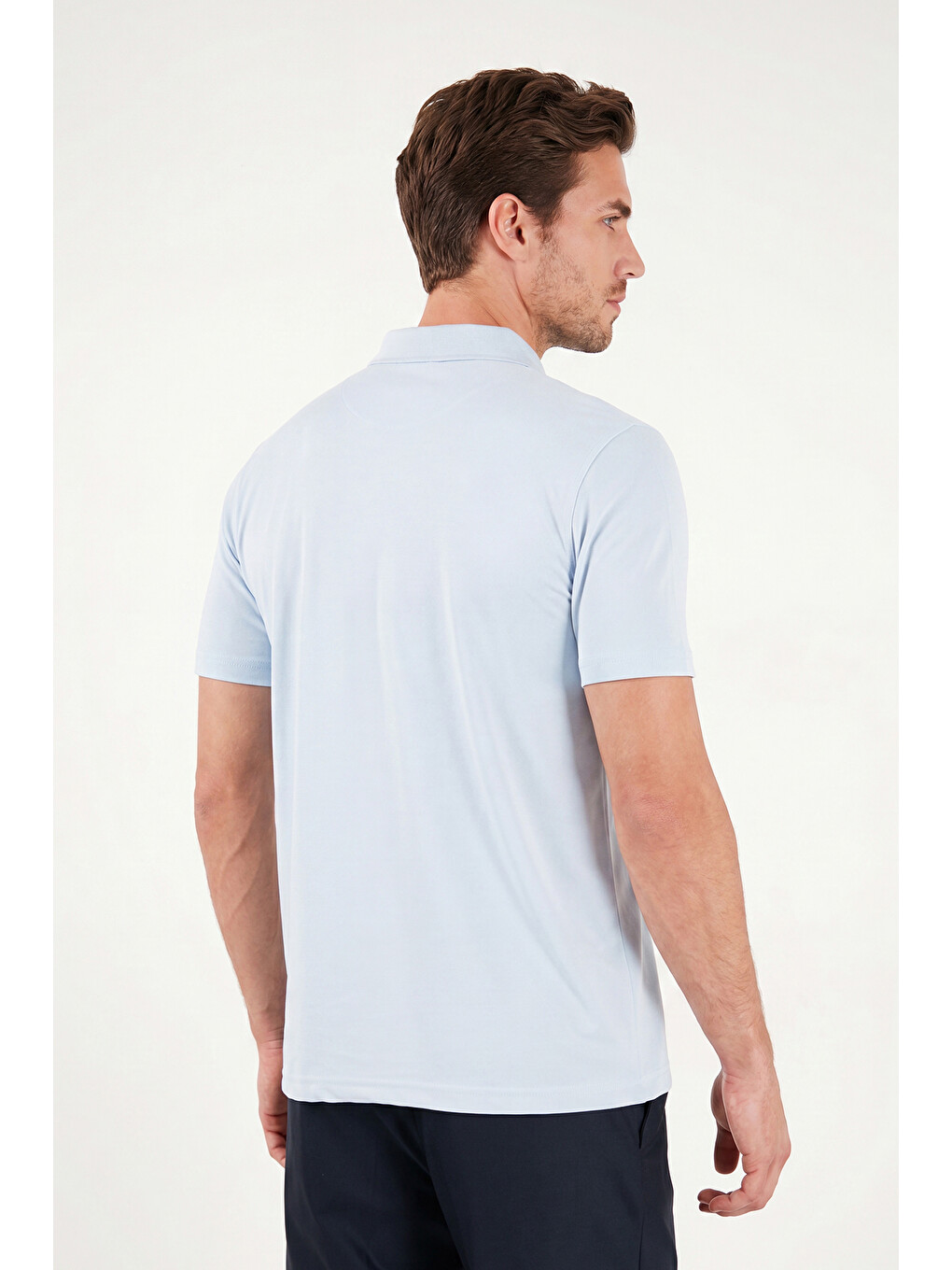 Mavi Pamuklu Regular Fit Göğüs Cepli Düğmeli Polo T Shirt 4565001-6