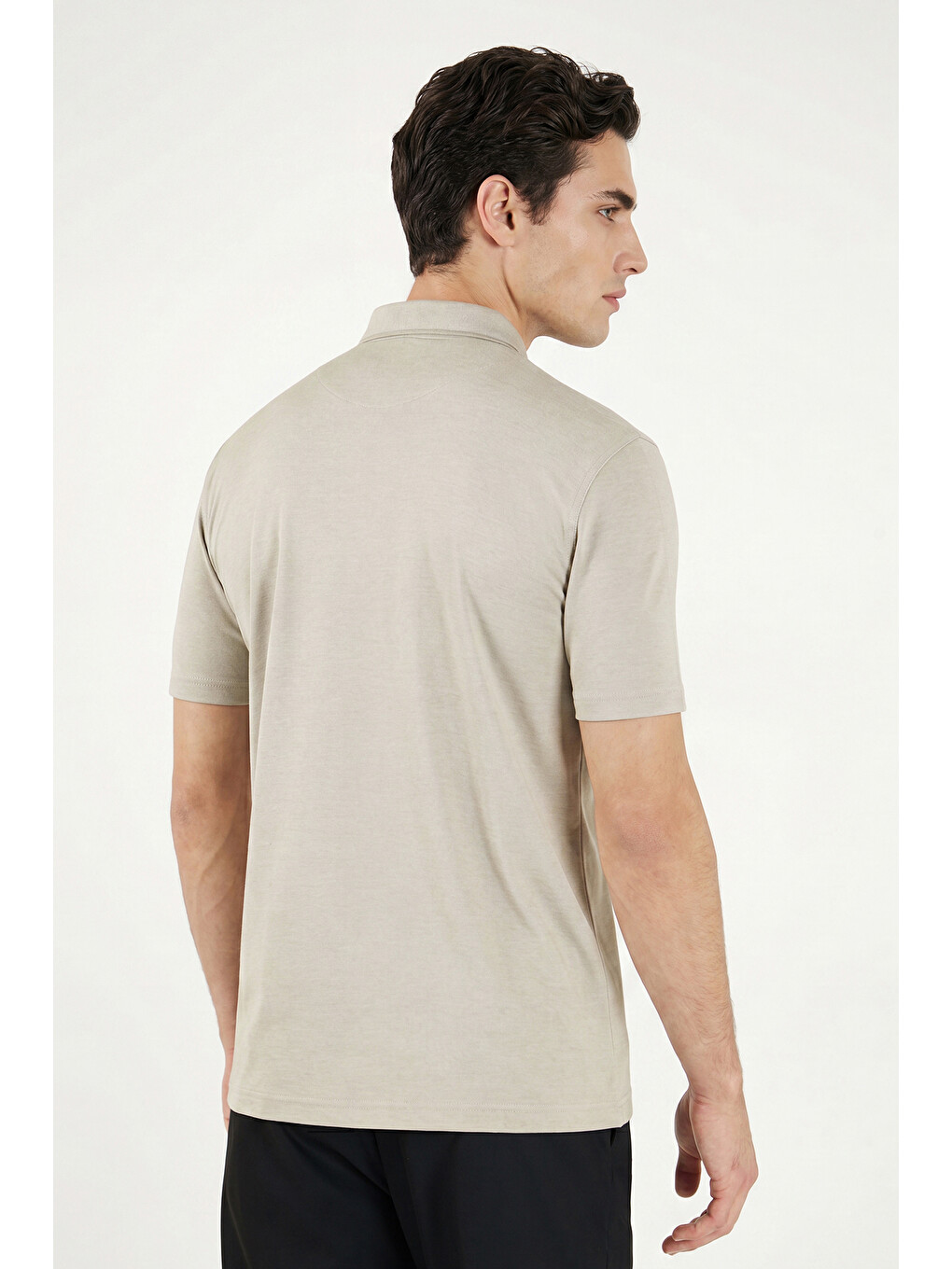 Yeşil Pamuklu Regular Fit Göğüs Cepli Düğmeli Polo T Shirt 4565001-6