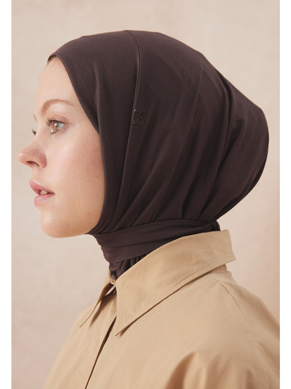 Kahverengi Athletıc Hıjab Kakao-2