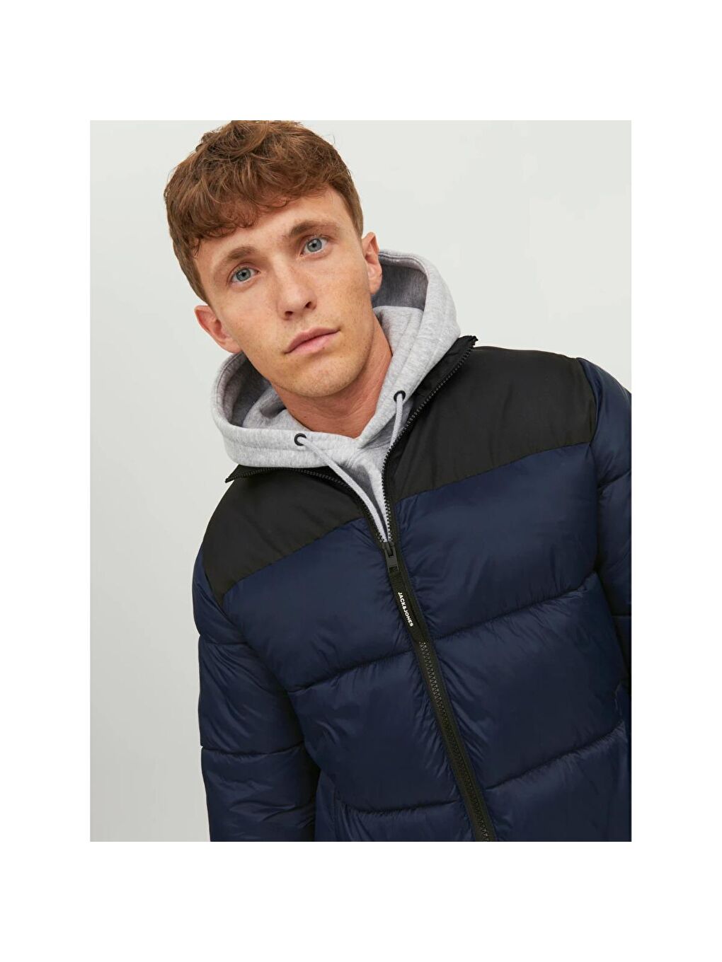 Jack & Jones Lacivert Toby Puffer Collar Erkek Lacivert Dik Yaka Mont - 2