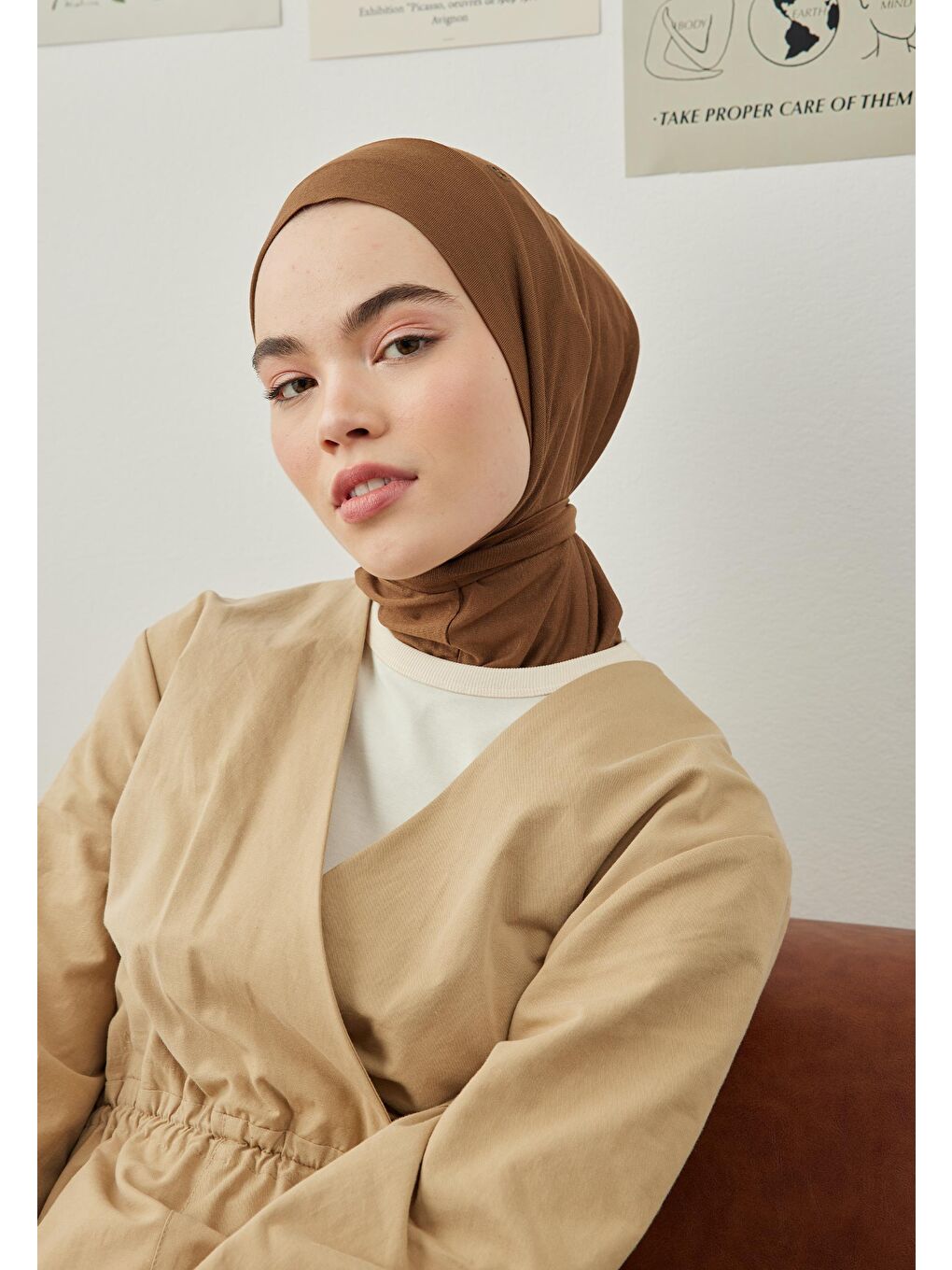 Kahverengi Athletıc Hıjab Toprak-2