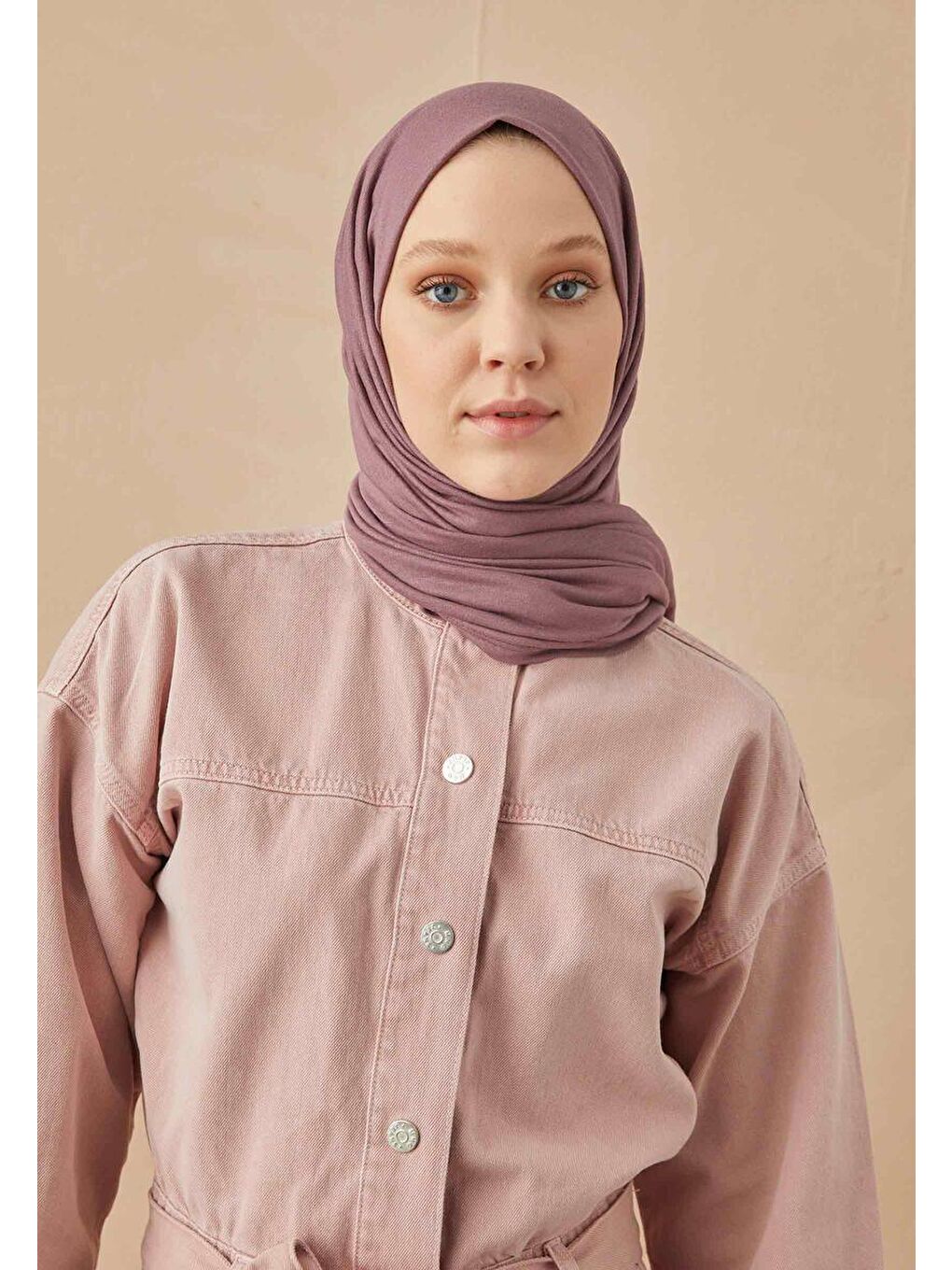 Pembe Penye Şal Gül Kurusu-3