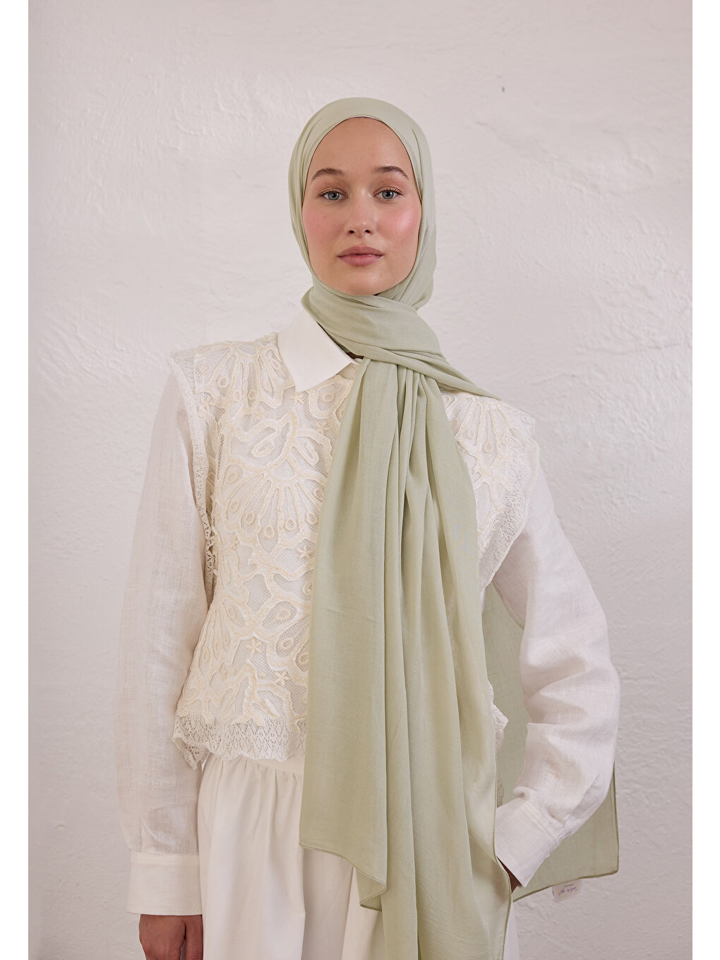 Soft Viskon Şal Soft Yeşil-2