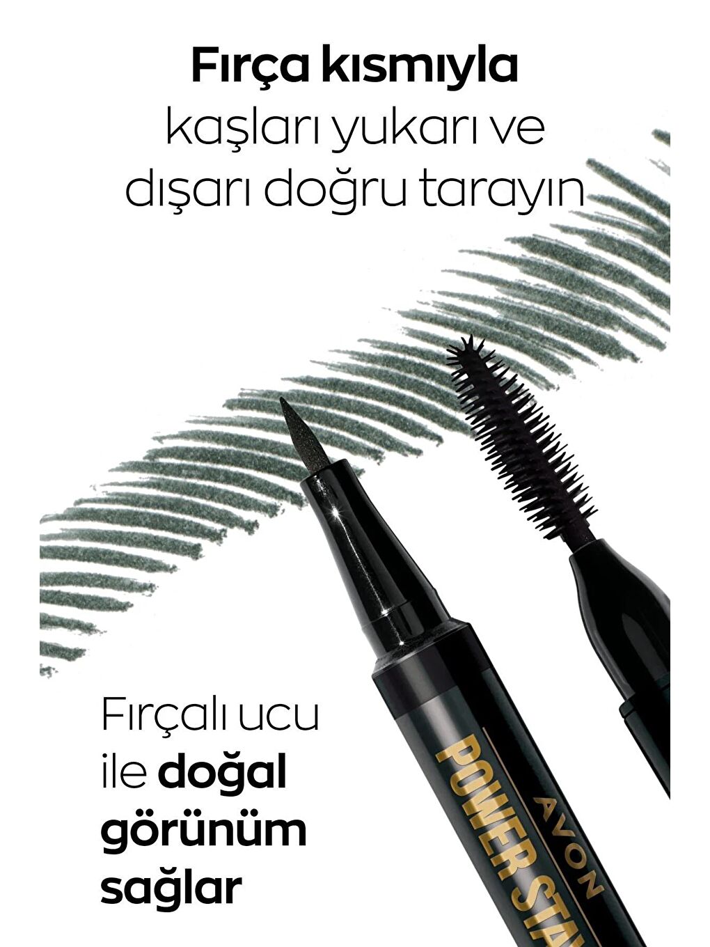 AVON Renksiz Power Stay Kaş Kalemi Black - 5