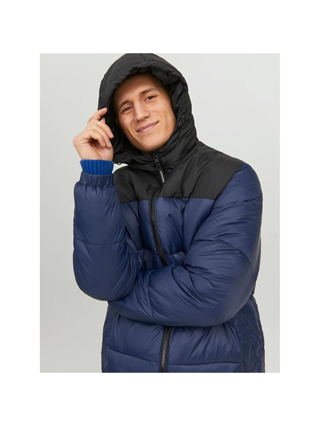 Toby Puffer Hood Sn Erkek Lacivert Kapüşonlu Mont-3