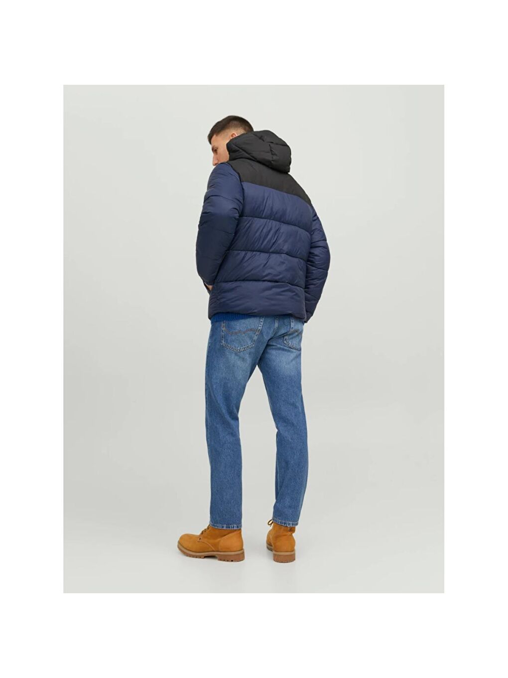 Toby Puffer Hood Sn Erkek Lacivert Kapüşonlu Mont-4