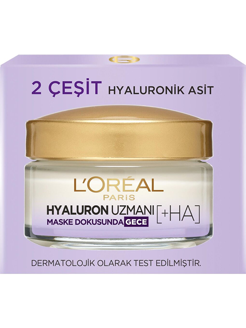 Loreal Renksiz Hyaluron Uzmanı Nemlendirici Gece Kremi 50 ml - 2