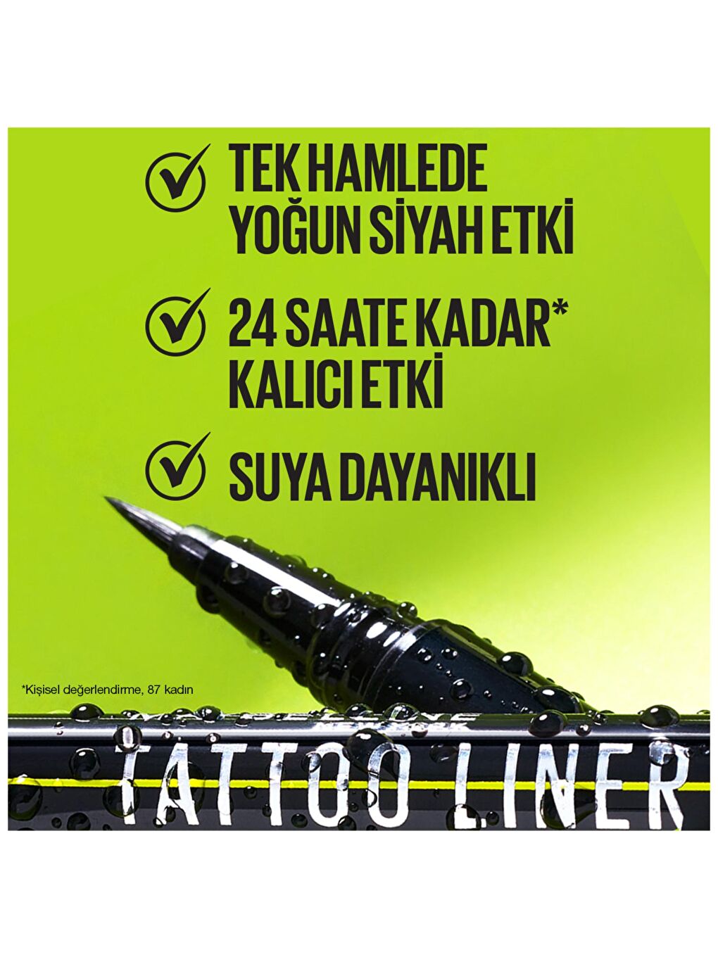 MAYBELLINE NEWYORK Siyah Tattoo Liner Ink Pen – 881 Mat Siyah - 2