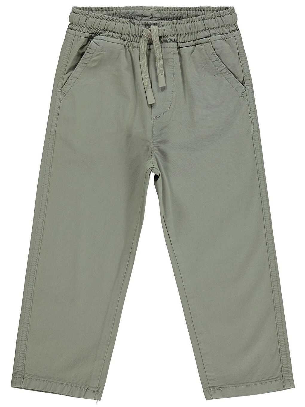 Boys Beli Lastikli 2-5 Yaş Pantolon - Gri