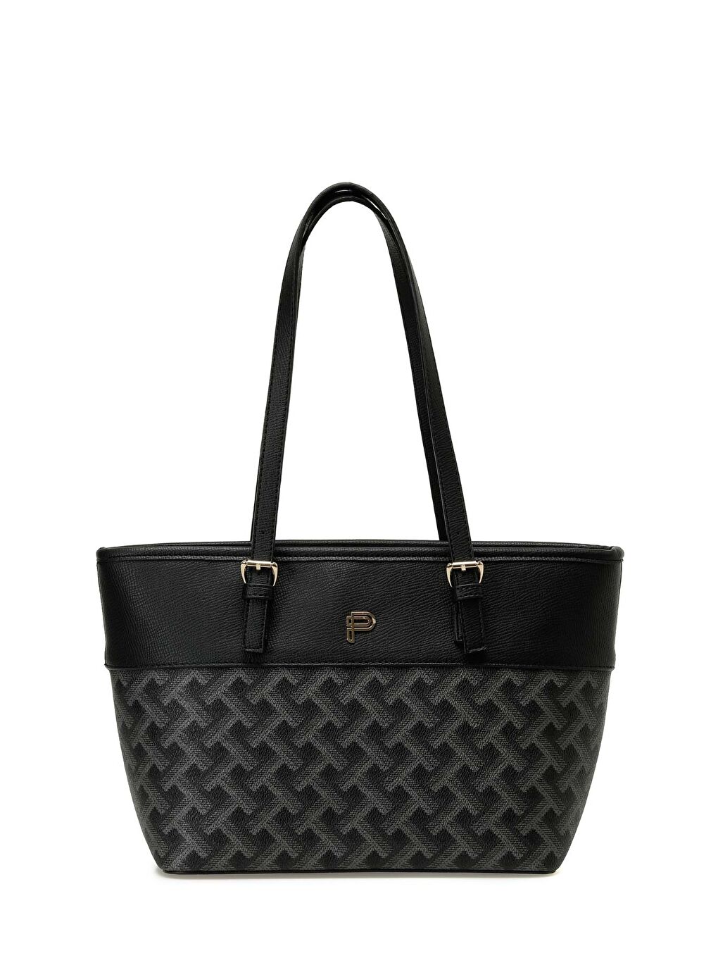 MNG AKS OMZ 5PR Siyah Kadın Omuz Çantası