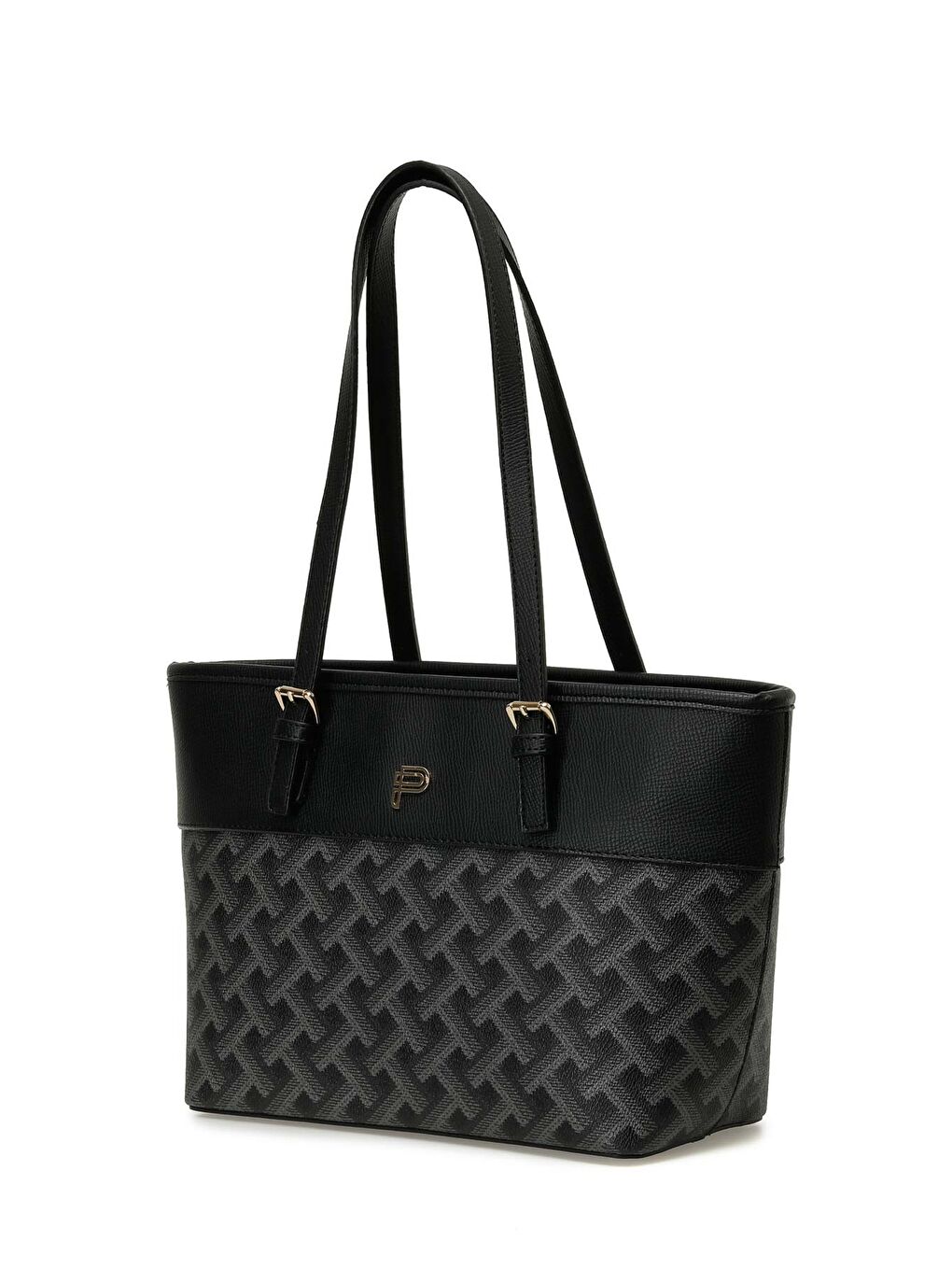 MNG AKS OMZ 5PR Siyah Kadın Omuz Çantası-1