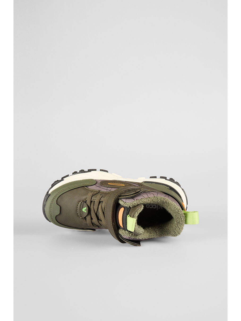 Tura Kürklü Erkek Okul Öncesi Haki Outdoor Bot-2