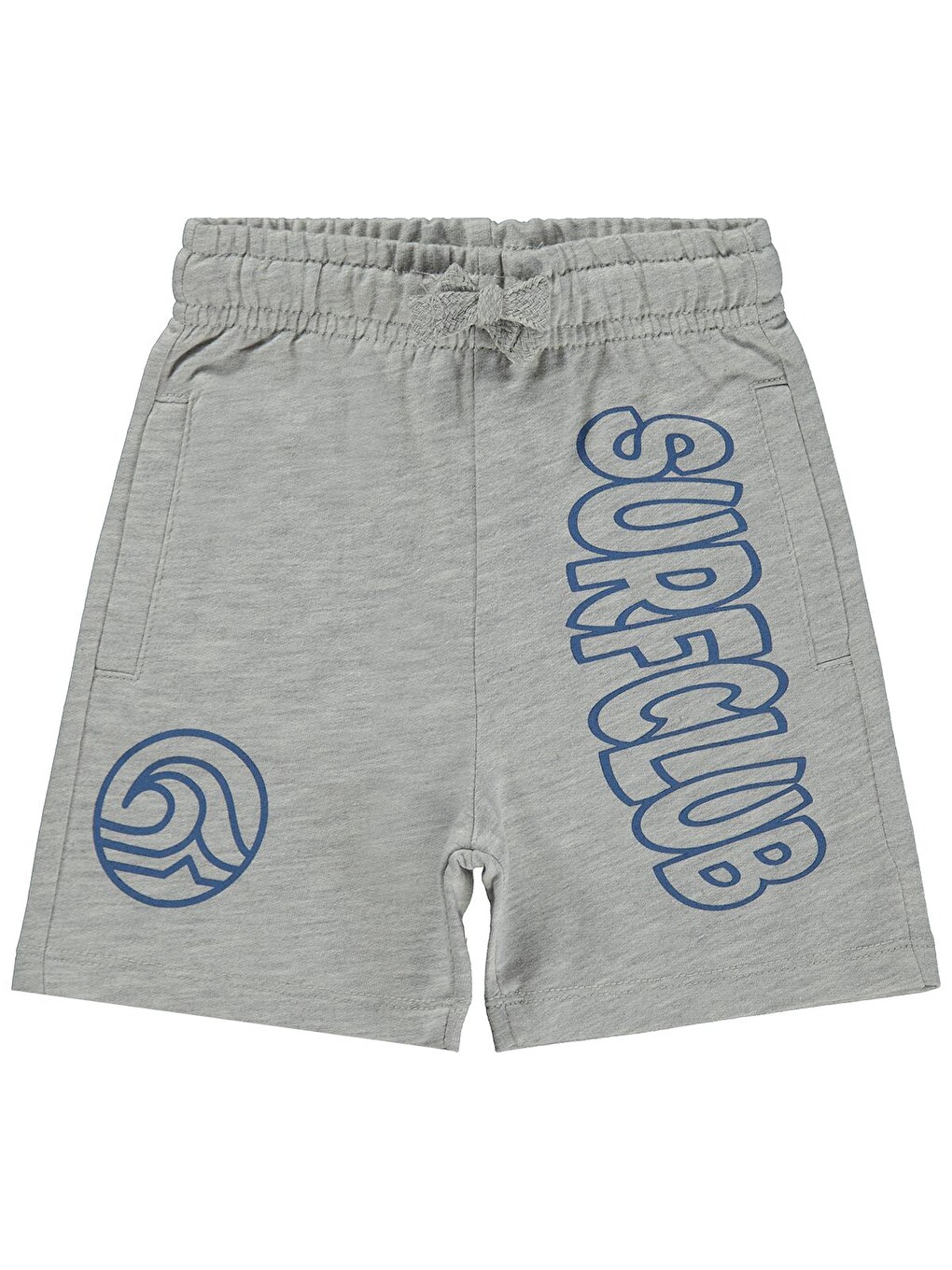 Boys Surfclub Basklı 2-5 Yaş Kapri - Gri