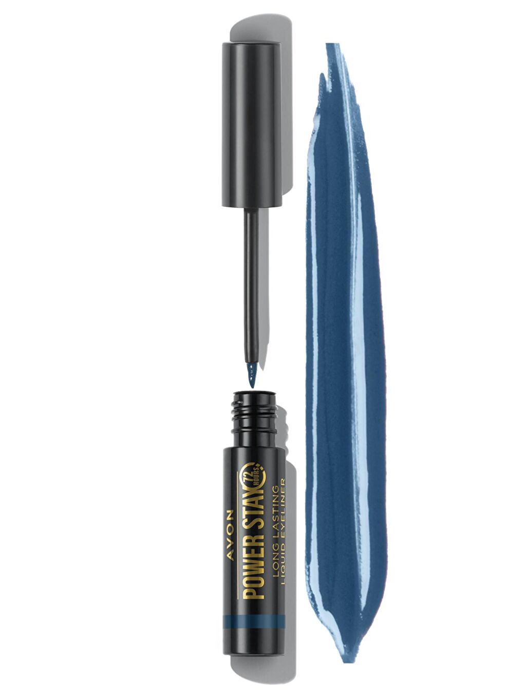 AVON Renksiz Power Stay Uzun Süre Kalıcı Likit Eyeliner Ocean Blue