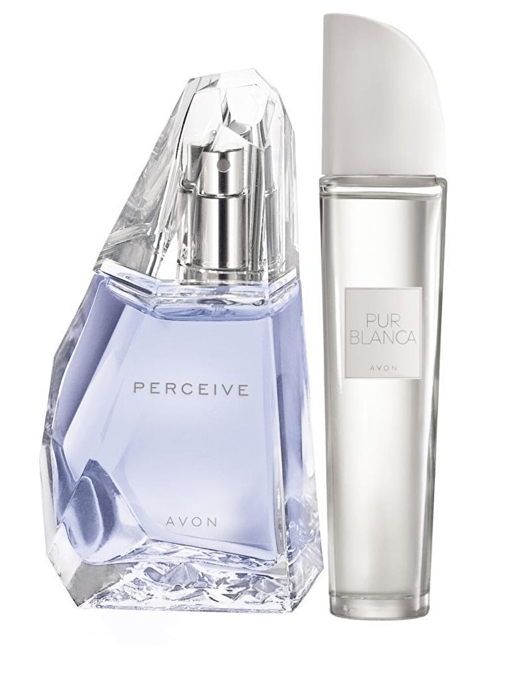 AVON Renksiz Perceive ve Pur Blanca Kadın Parfüm Seti