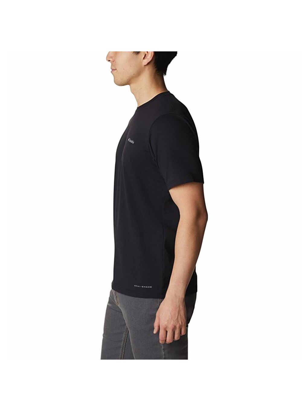 Sun Trek Erkek Siyah Yuvarlak Yaka Spor Tişört-2