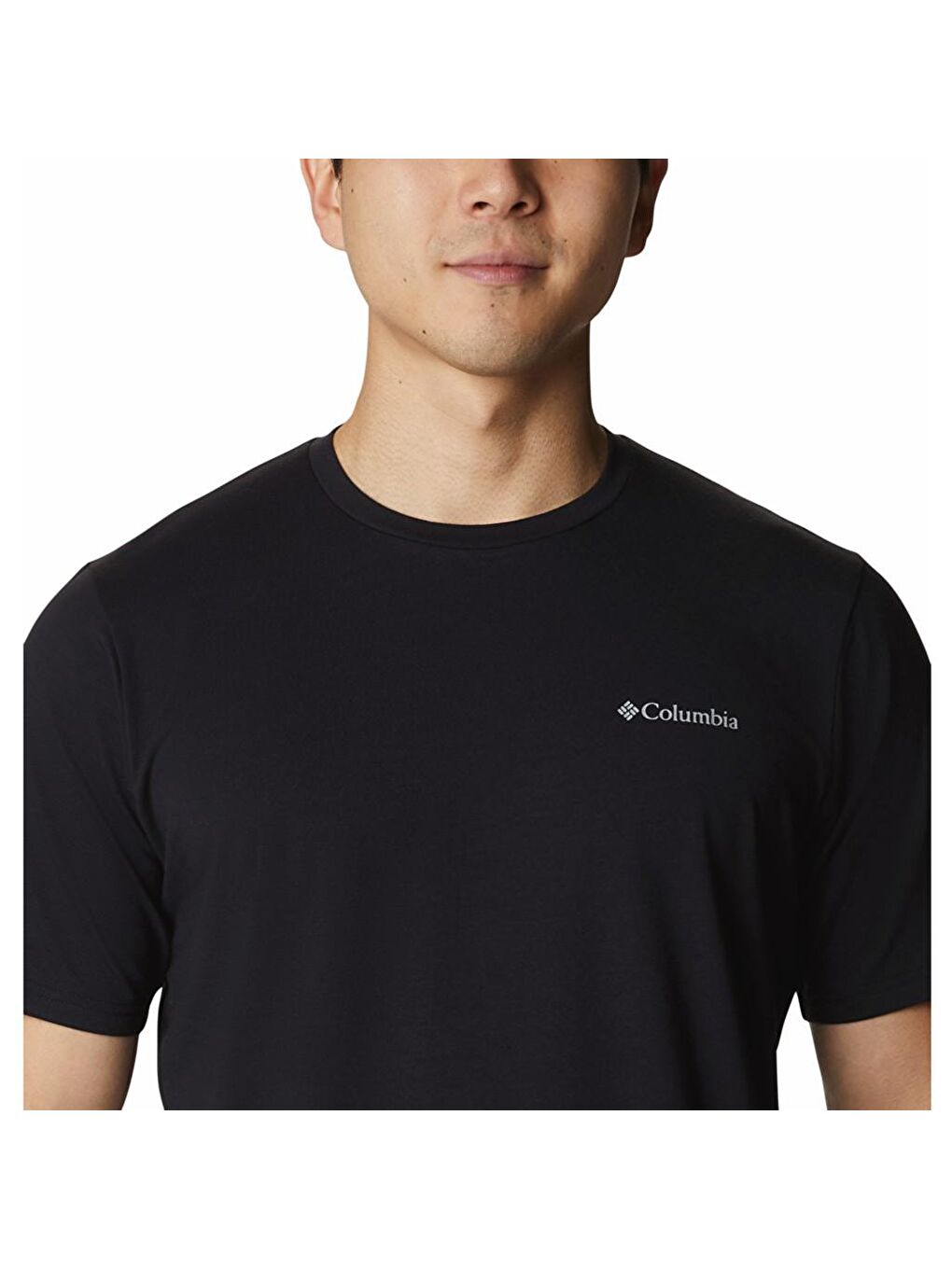 Sun Trek Erkek Siyah Yuvarlak Yaka Spor Tişört-3