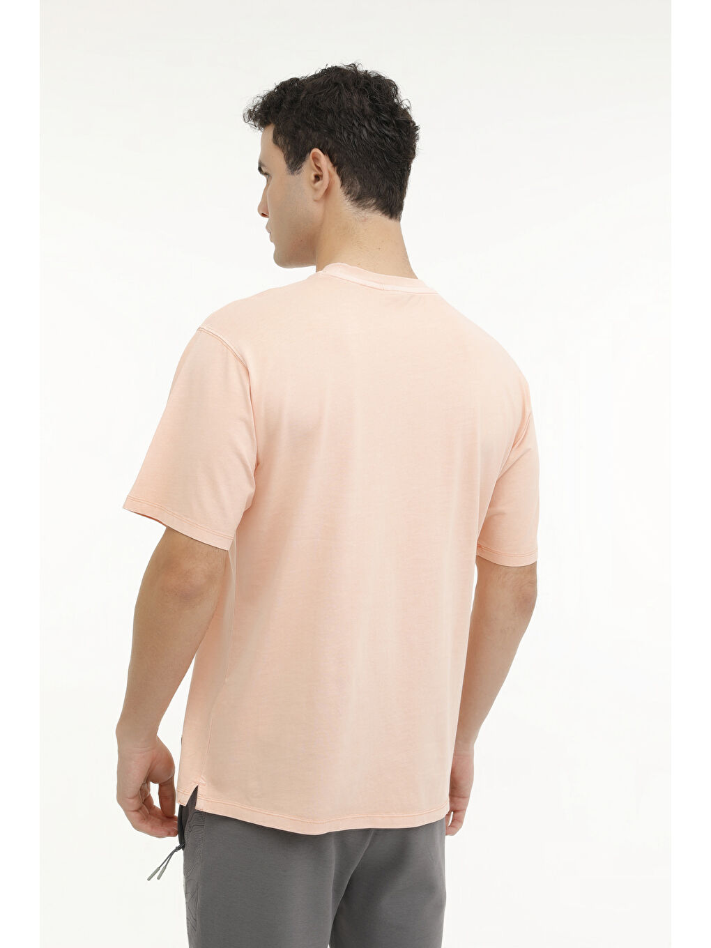 Lumberjack Pembe M-BSC C NECK 11BS38 4FX  Erkek Kısa Kol T-Shirt - 1