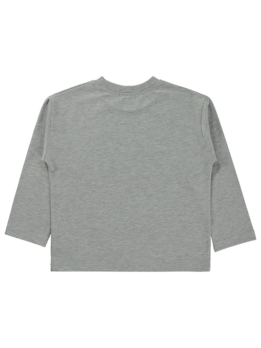 Boys Wake Up Baskılı 6-9 Yaş Sweatshirt - Gri-1