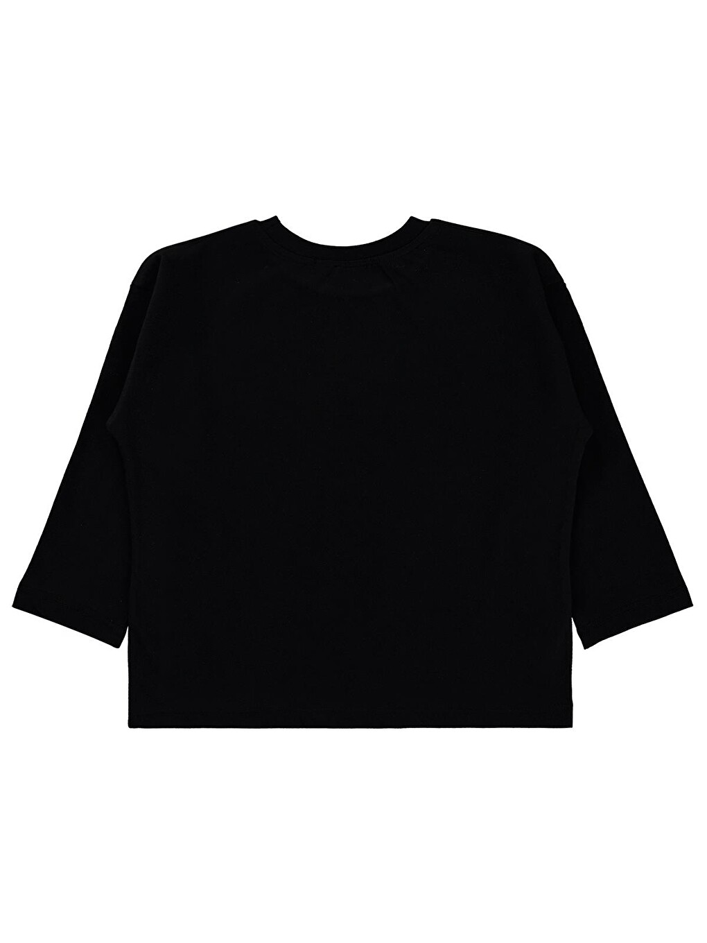 Boys Uzay Temalı Baskılı 2-5 Yaş Sweatshirt - Siyah-1