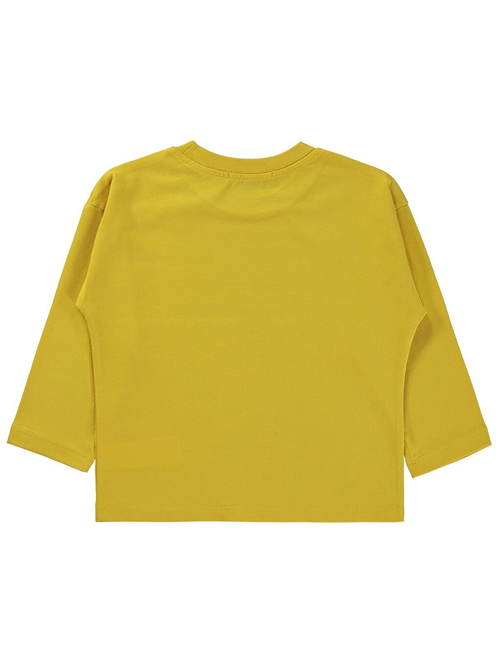Kahverengi Boys Nıce Team Baskılı 2-5 Yaş Sweatshirt Km - Hardal-1
