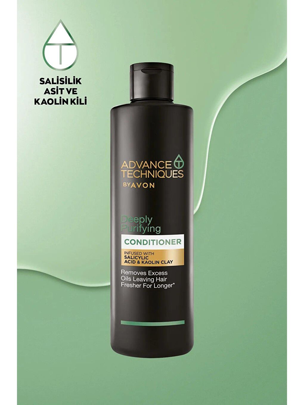 AVON Depply Purifying Yağlı Saçlar için Arındırıcı Saç Kremi 250 Ml. - 1