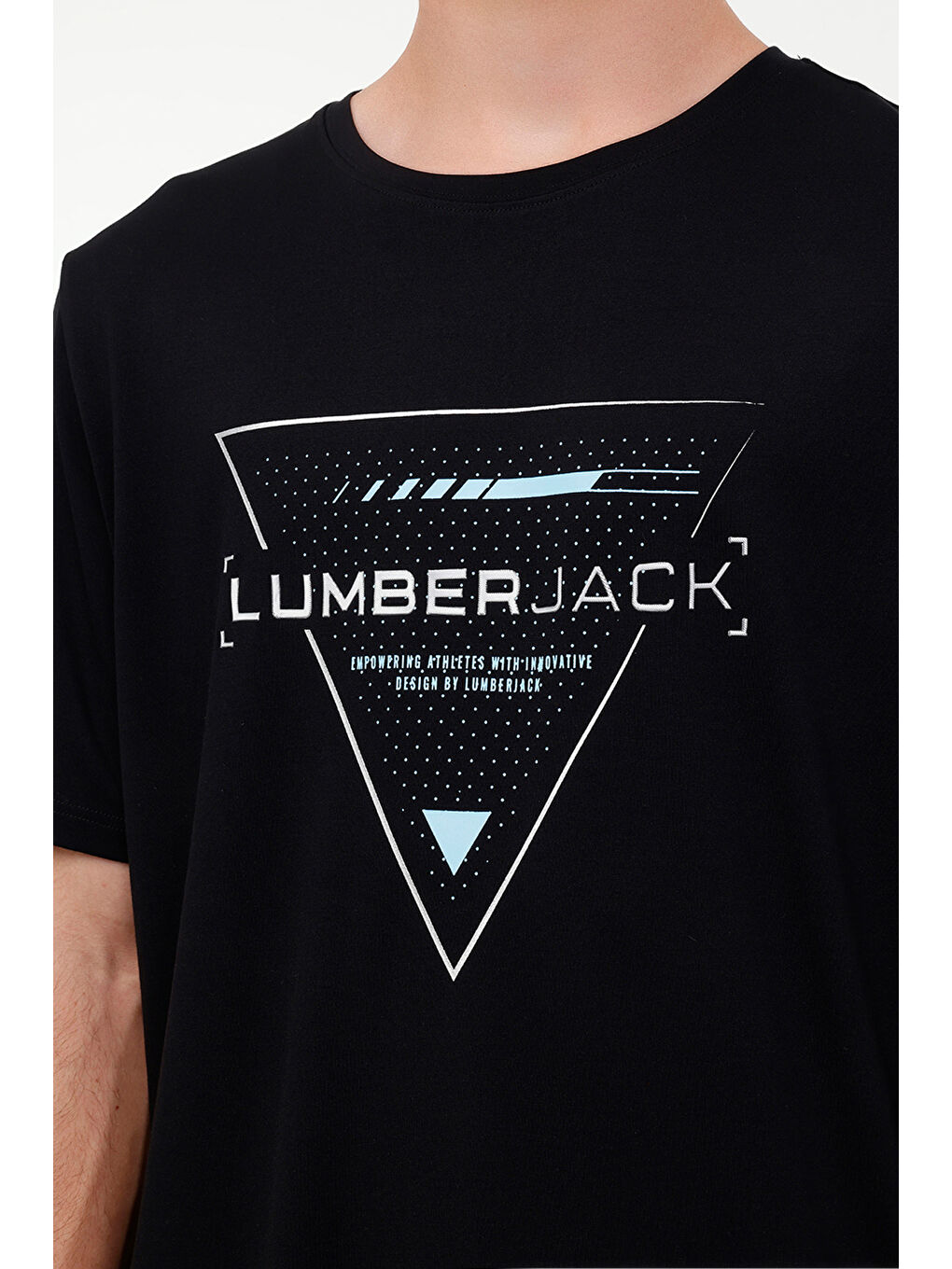 Lumberjack ML CRIS 11C-ELG22001 4FX Siyah Erkek Kısa Kol T-Shirt - 3