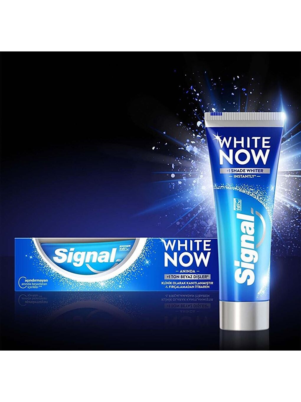 Signal Renksiz White Now Instantly Anında Beyazlık Diş Macunu 75 ml x 2 Adet - 1