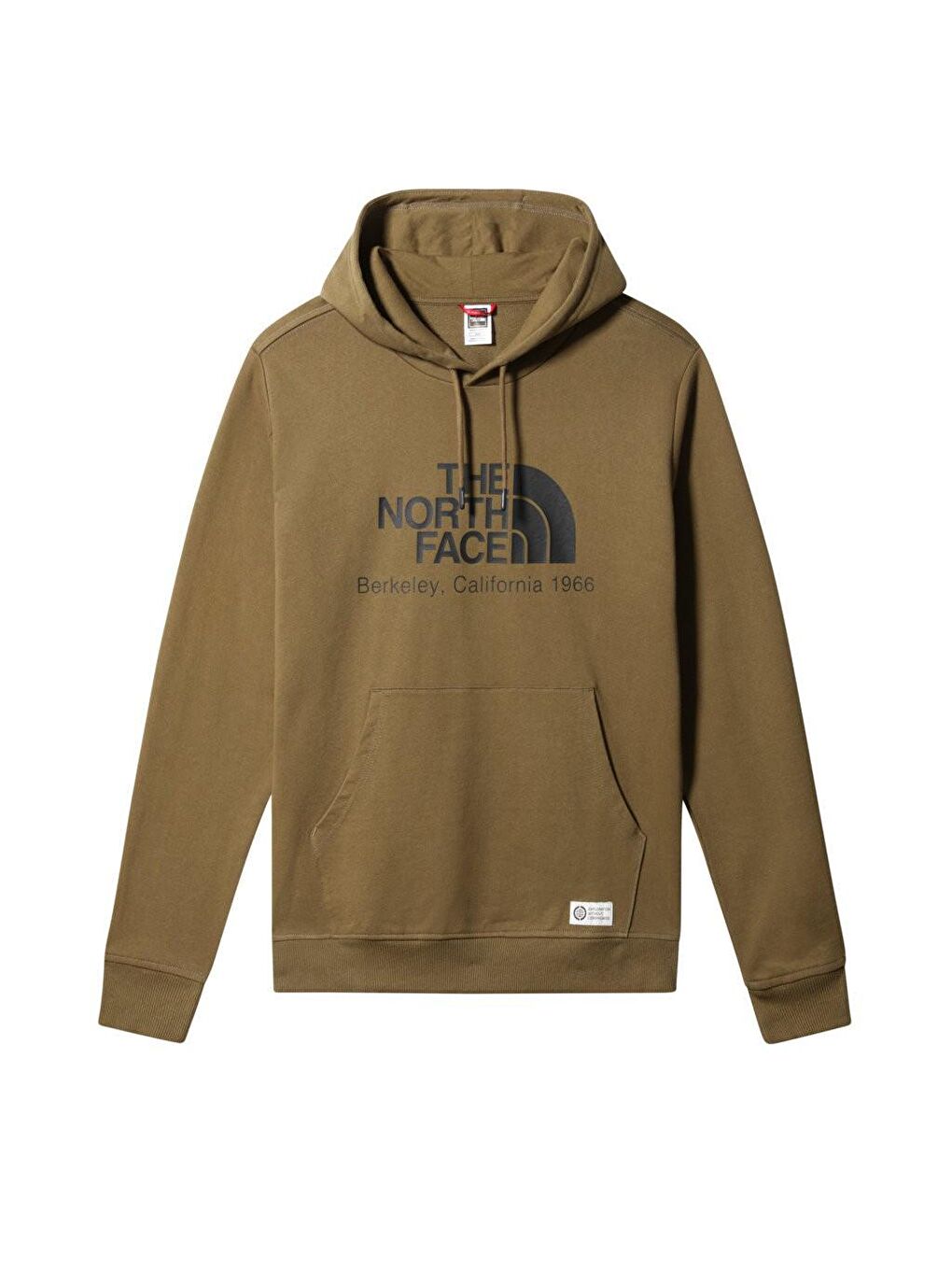 The North Face Yeşil Berkeley California Erkek Yeşil Kapüşonlu Sweatshirt