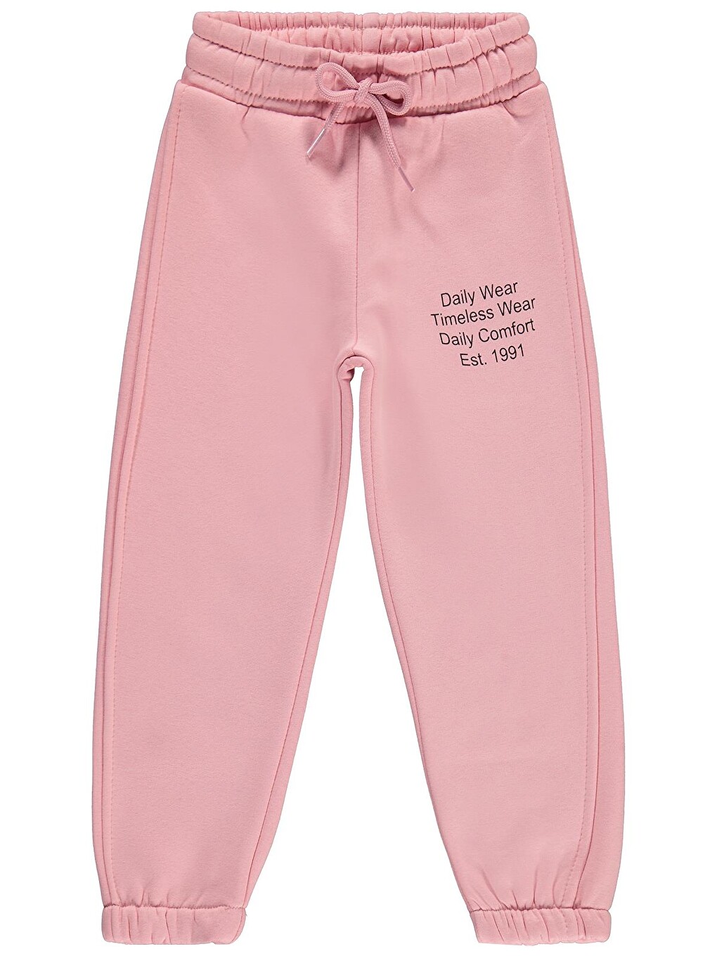 Pembe Girls Daily Wear Baskılı 6-9 Yaş Eşofman Altı - Pudra