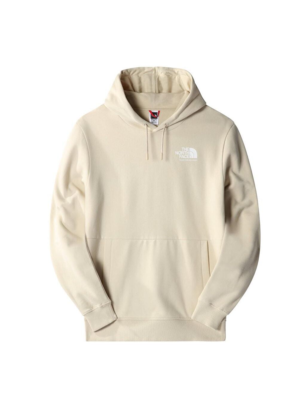 The North Face Bej Coordinates Erkek Bej Kapüşonlu Sweatshirt