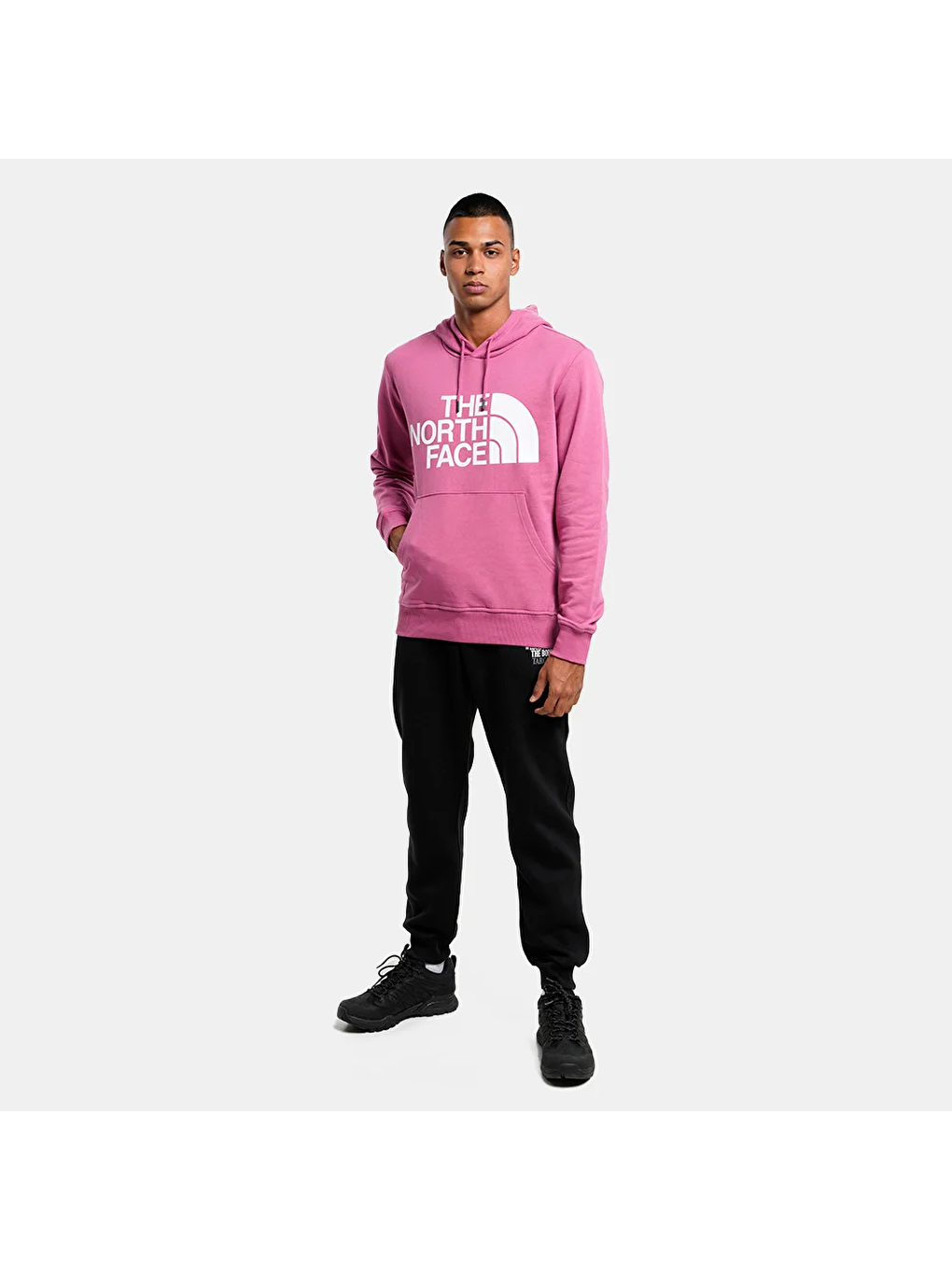 The North Face Pembe Hoodie Standard Erkek Pembe Kapüşonlu Sweatshirt - 2