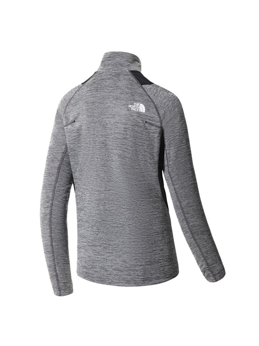 The North Face Gri Ao Midlayer Fz Erkek Gri  Fermuarlı Sweatshirt - 1