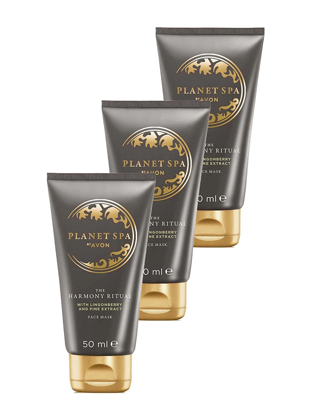 AVON Renksiz Planet Spa Harmony Ritüel Yüz Maskesi 50 Ml. Üçlü Set