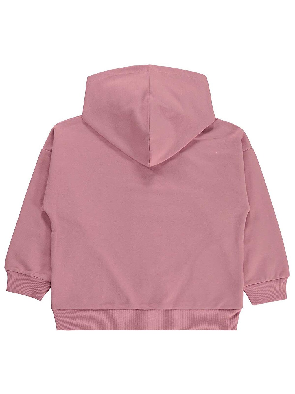 Girls Basic 6-9 Yaş Hırka - Pembe-1